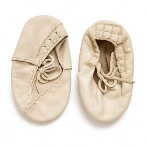 Vintage Baby Leather Moccasins Shoes